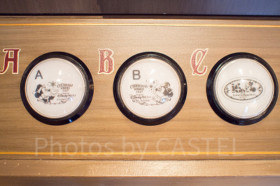 欲しいスーベニアメダルのボタンを押そう！