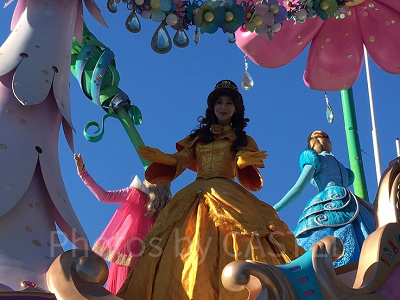 プリンセスのフロート