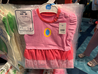 ピーチ姫のベビーTシャツ