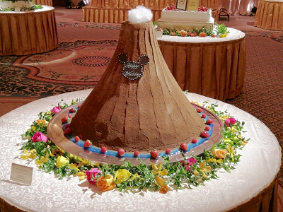 プロメテウス火山のウエディングケーキ