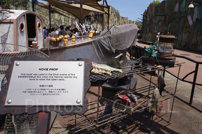 映画『ウォーターワールド』で使用された小道具