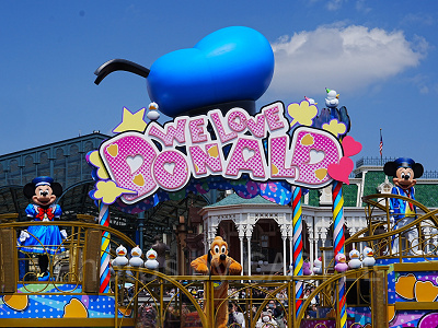 ディズニーランド パルパルーザ ドナルド パルパル ドナパル 2025 4K／2025年ver. ドナパルのスニーク】ドナルドのクワッキー