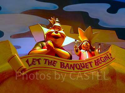 クイーン・オブ・ハートのバンケットホール：誕生日にもおすすめ！