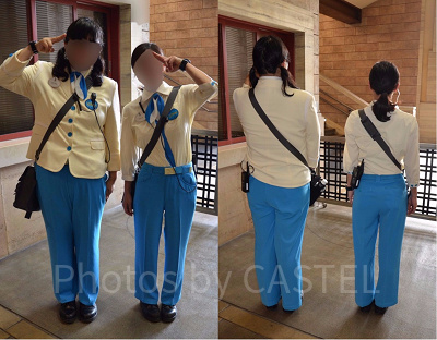 リゾートラインキャストのコスチューム