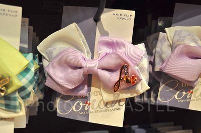 リボンヘアクリップ(灰原哀)〔USJ×コナングッズ〕