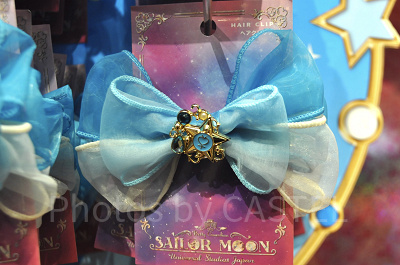 リボンヘアクリップ（セーラーマーキュリー）