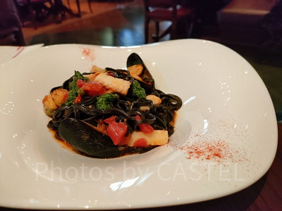 リストランテ・ディ・カナレット:イカ墨のタリオリーニ