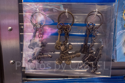 ロックバンド風キーホルダーセット