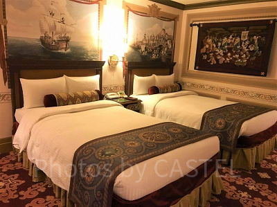 ホテルミラコスタの客室