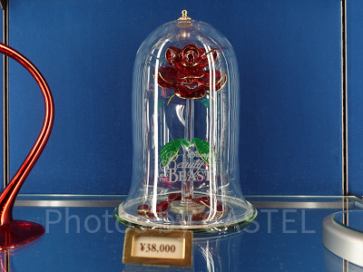 バラのガラスドーム（大）