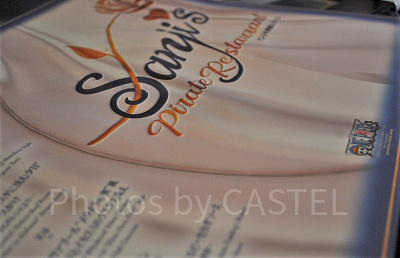 サンジの海賊レストラン(メニュー表兼ランチョンマット)