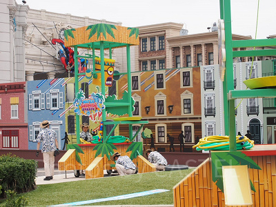 ミニオン・スノー・ファイトの終了後の風景