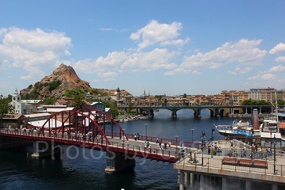 S.Sコロンビア号の甲板デッキから見た風景