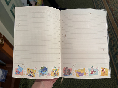 スケジュール帳 イラスト ノート