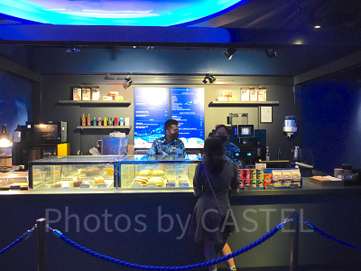 シーアクアリウム:軽食が食べられる「オーシャン・バイツ」