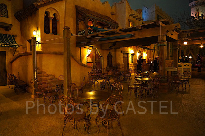 サルタンズ・オアシスの座席の様子