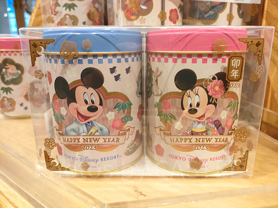 ディズニーお正月グッズ：海苔スナック