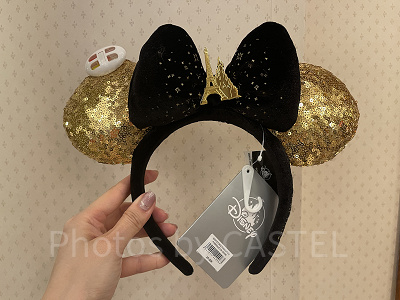 エッフェル塔&眠れる森の美女の城スパンコールカチューシャ(パリディズニー)