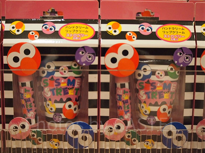 セサミストリートハンドクリーム＆リップクリームセット