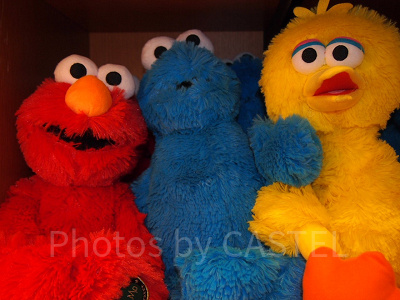 セサミストリートぬいぐるみ（大）