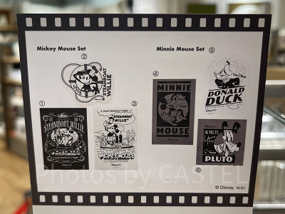 ウォールステッカー3枚セット（スリコディズニーグッズ）