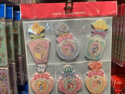 メモ6個セット（ディズニープリンセス）