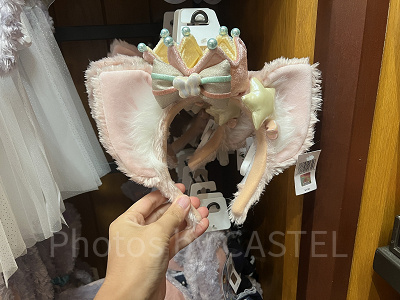 上海ディズニーカチューシャ:王冠付リーナベルカチューシャ