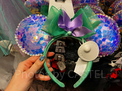 上海ディズニーカチューシャ:人魚姫風カチューシャ