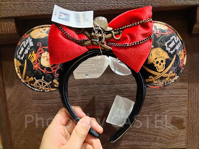 上海ディズニーカチューシャ:海賊カチューシャ(海賊柄)