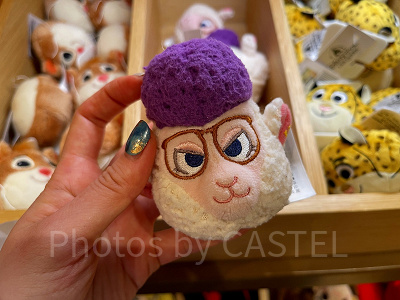 上海ディズニーカチューシャ:カチューシャにつけられるプラッシーパーツ