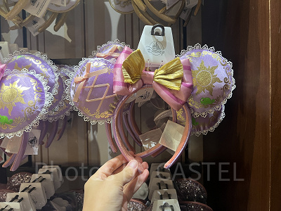 上海ディズニーカチューシャ：ラプンツェルカチューシャ