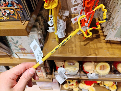 上海ディズニーくまのプーさんグッズ:シルエットペン(プーさん)