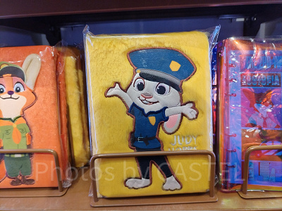 上海ディズニーズートピアグッズ：幼少時代ジュディのタオル