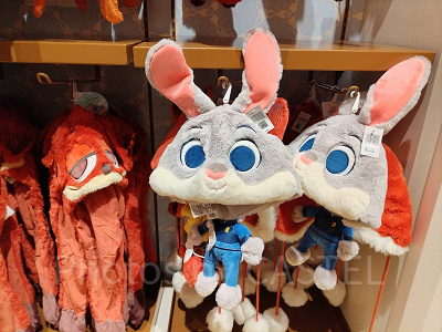 上海ディズニーズートピアグッズ：ジュディのマスコットファンキャップ