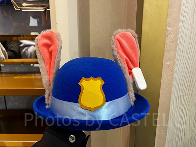 上海ディズニーズートピアグッズ：ジュディの警官ハット
