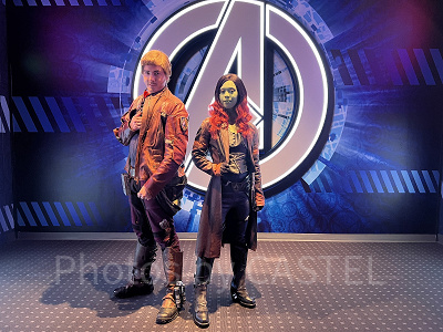 上海ディズニーランド：ガーディアンズ・オブ・ギャラクシーのメンバーとグリーティング