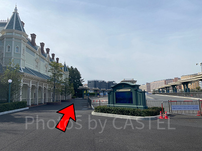 バスターミナル・ウエストの喫煙所