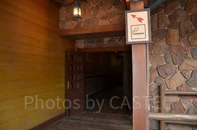 ビッグサンダー･マウンテン横の喫煙所