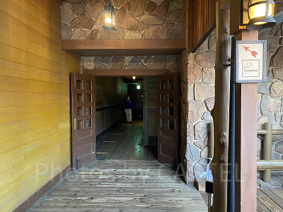 ウエスタンランドエリアの喫煙所