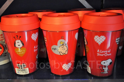 スヌーピー「A Love of Your Own」蓋つきタンブラー