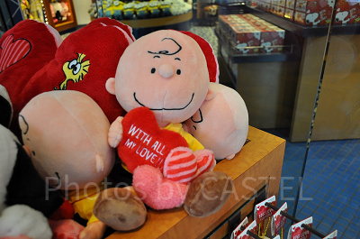 スヌーピー「BIG LOVE FOR YOU」チャーリーブラウンのぬいぐるみ