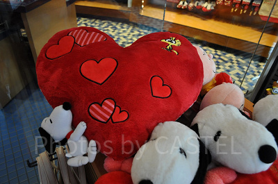 スヌーピー「BIG LOVE FOR YOU」クッション