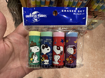 スヌーピー消しゴムセット