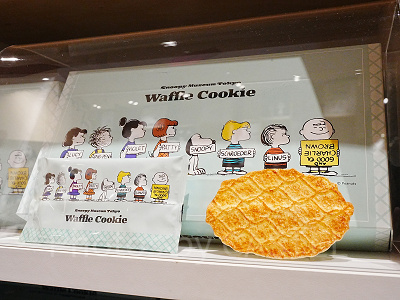 スヌーピーミュージアムグッズ/ワッフルケーキ