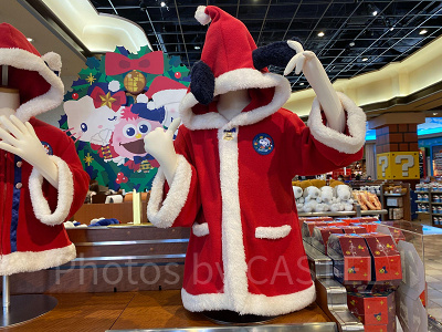 スヌーピーのサンタコート（クリスマス　キッズ用）／USJクリスマスグッズ2022