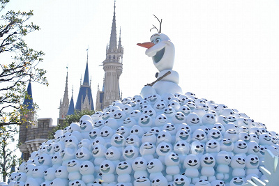 スノーギースとオラフ