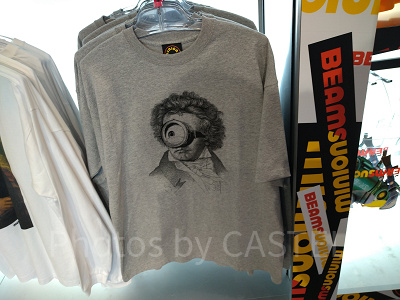 孤高の天才Tシャツ　グレー