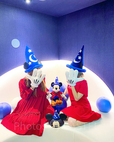 ソーサラーミッキーのバウンドコーデ