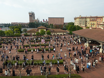 サウスゲート:8時30分頃撮影