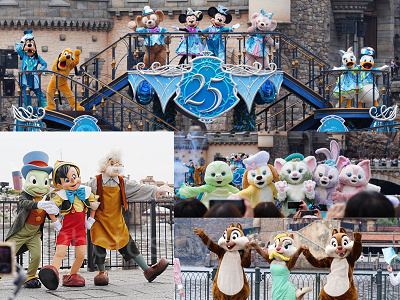 スパークリング・ジュビリー・セレブレーションの登場キャラクター